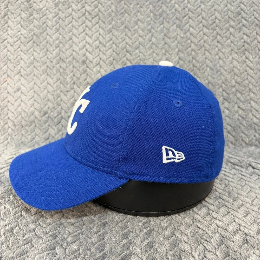 New Era Kansas City Royals MLB 39THIRTY Stretch Fit Hat Blue KC Baseball Cap